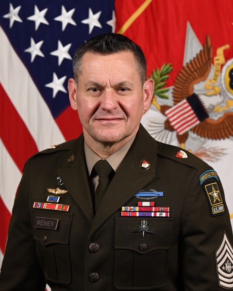 Official portrait, Sergeant Major of the Army